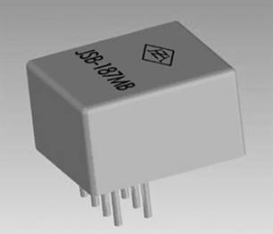 JSB-187MB miniature and hermetical time lag relay  series Relays Product solid picture