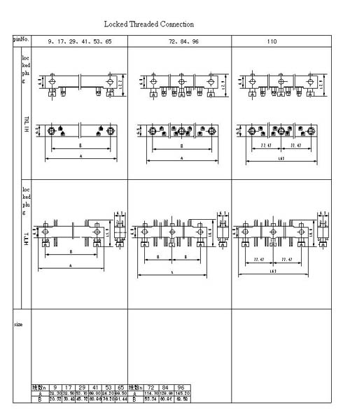 J27 series connector  Connectors Product Outline Dimensions