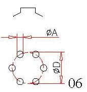 K series doc Connectors The PCB Pattern