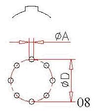 B series  Relays The PCB Pattern