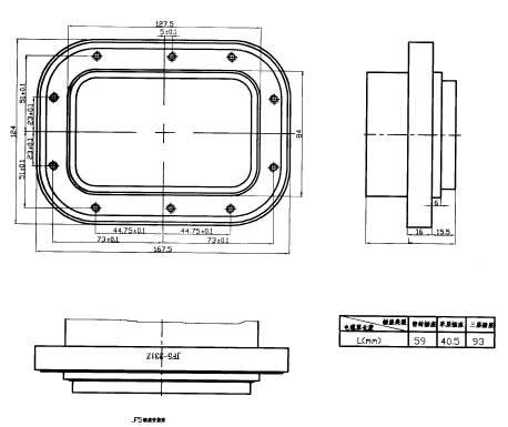 JF5 Brush off Electrical Connector series Connectors Product Outline Dimensions