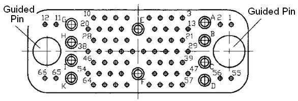 JF6 Separation Electrical Connector series Connectors Contact Arrangements