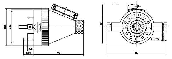 YF10 Cut Separation Electrical Connector series Connectors Product Outline Dimensions