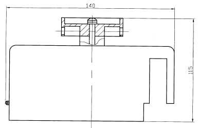 JQ6 Rectangular Electrical Connector series Connectors Product Outline Dimensions