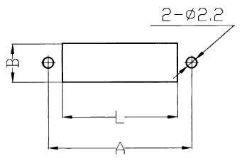 JQ10 Miniature Rectangular Electrical Connector series Connectors Product Outline Dimensions