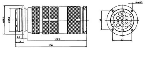 G3 high frequency electrical connector series Connectors Product Outline Dimensions