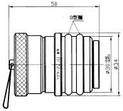 YQ19 series sealed electrical connector series Connectors Product Outline Dimensions