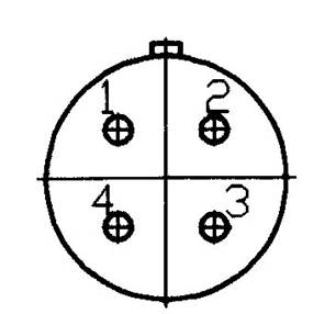 YS1 series underwater circular  series Connectors Contact Arrangements