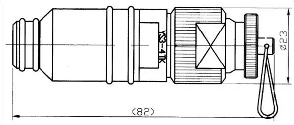 YS3 series underwater circular  series Connectors Product Outline Dimensions