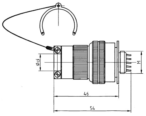 Y3 series sealed electrical connector series Connectors Product Outline Dimensions