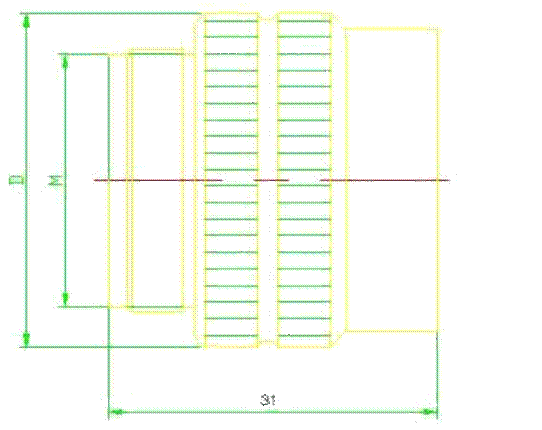 Y3B series sealed electrical connector series Connectors Product Outline Dimensions