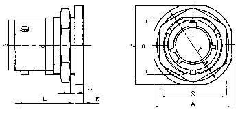 Y11 series sealed electrical connector series Connectors Product Outline Dimensions