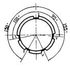 Y11 series sealed electrical connector series Connectors Product Outline Dimensions