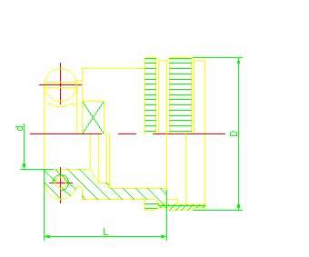 Y17 series circular electrical connector series Connectors Product Outline Dimensions