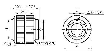 Y23 series electrical connector series  Connectors Product Outline Dimensions