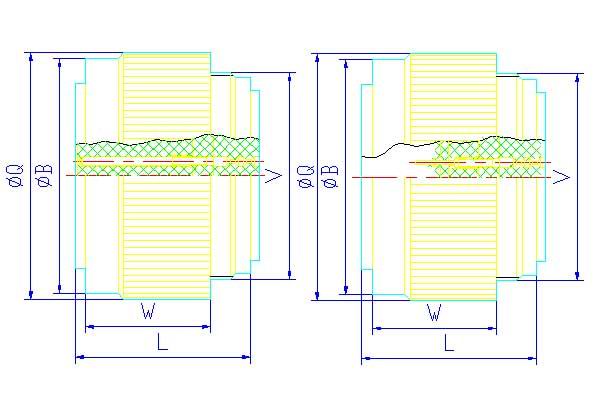 Y38 series circular electrical connector series Connectors Product Outline Dimensions