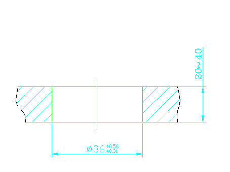 YQ5 series circular through-wall series Connectors Product Outline Dimensions