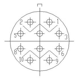 YQ23 series bayonet circular series Connectors Contact Arrangements