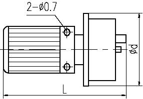 GM5,GM6 High Frequency, Circular, Electrical Connector series Connectors Product Outline Dimensions