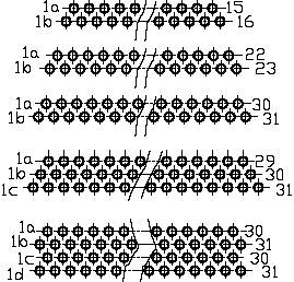 Series J52 Rectangle PCB Connector series Connectors Product Outline Dimensions